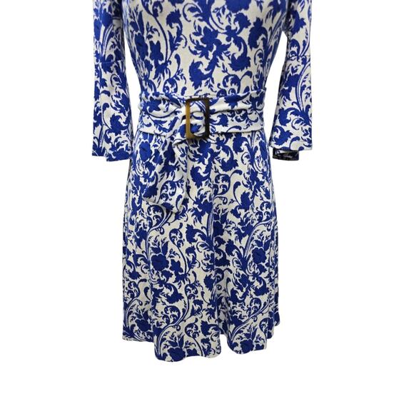 Anthropologie Leonie Dress by Maeve Bell Sleeve Artsy Floral Print Size XS - Picture 9 of 14